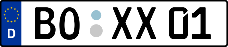 Kennzeichen Bochum