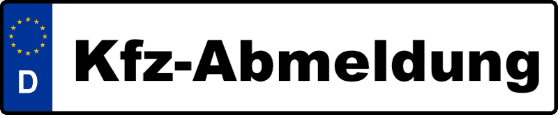 Kfz-Abmeldung