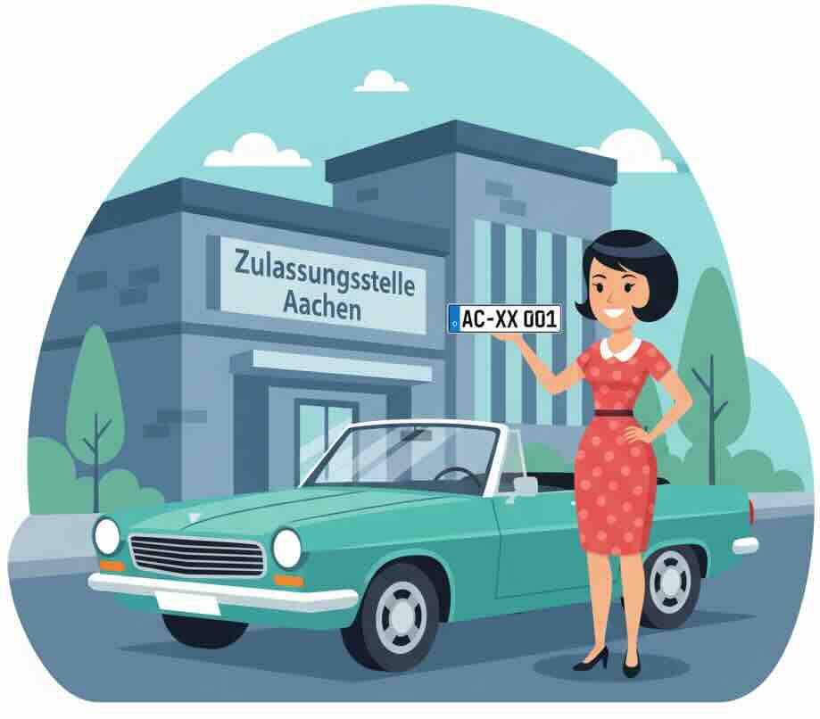 Kfz-Zulassungsstelle Aachen - An- und Abmeldung von KFZ