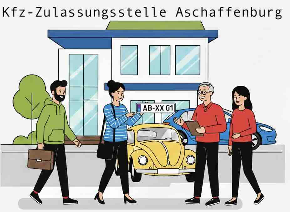 Kfz-Zulassungsstelle Aschaffenburg - An- und Abmeldung von KFZ