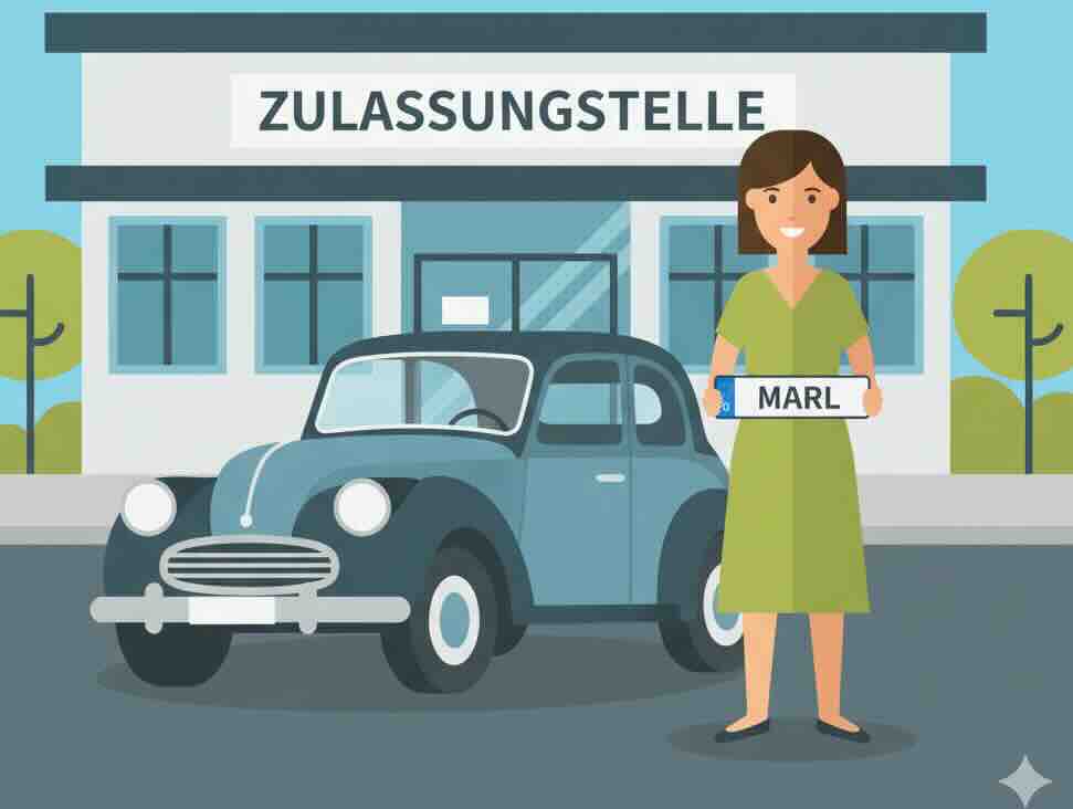 Kfz-Zulassungsstelle Marl: Kfz: An-, Um- und Abmeldung