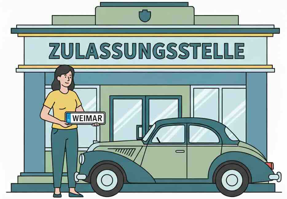 Kfz-Zulassungsstelle Weimar - An- und Abmeldung von KFZ
