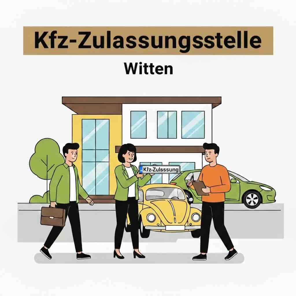 Kfz-Zulassungsstelle Witten - An- und Abmeldung von KFZ