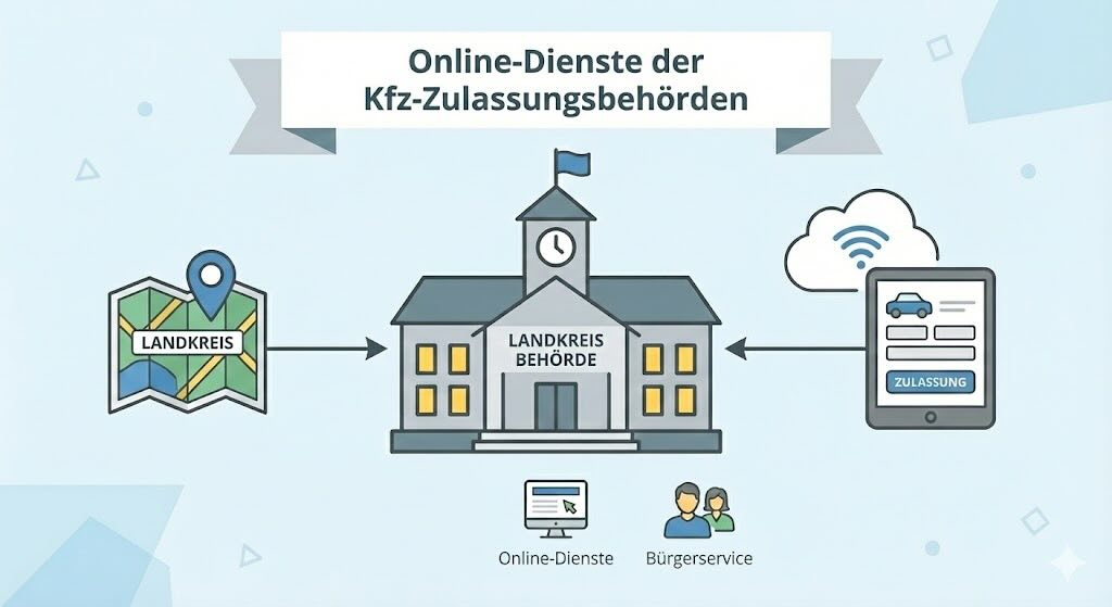 Kontaktdaten der zuständigen Behörde bei Online-Verfahren