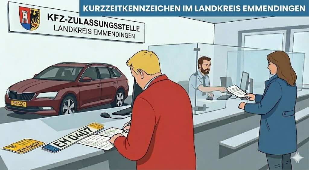 Kurzzeitkennzeichen im Landkreis Emmendingen