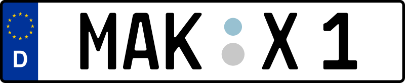MAK: Dieses Kürzel steht für Marktredwitz