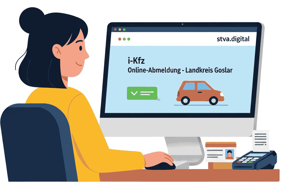 Online Abmeldung für Goslar