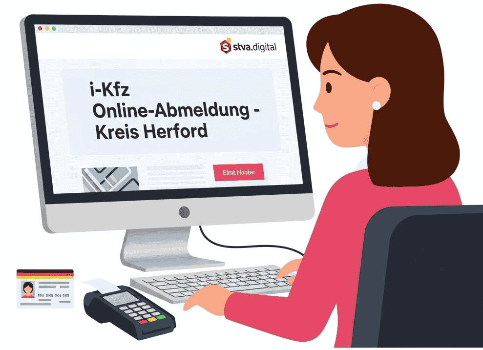 Online Abmeldung für Kreis Herford
