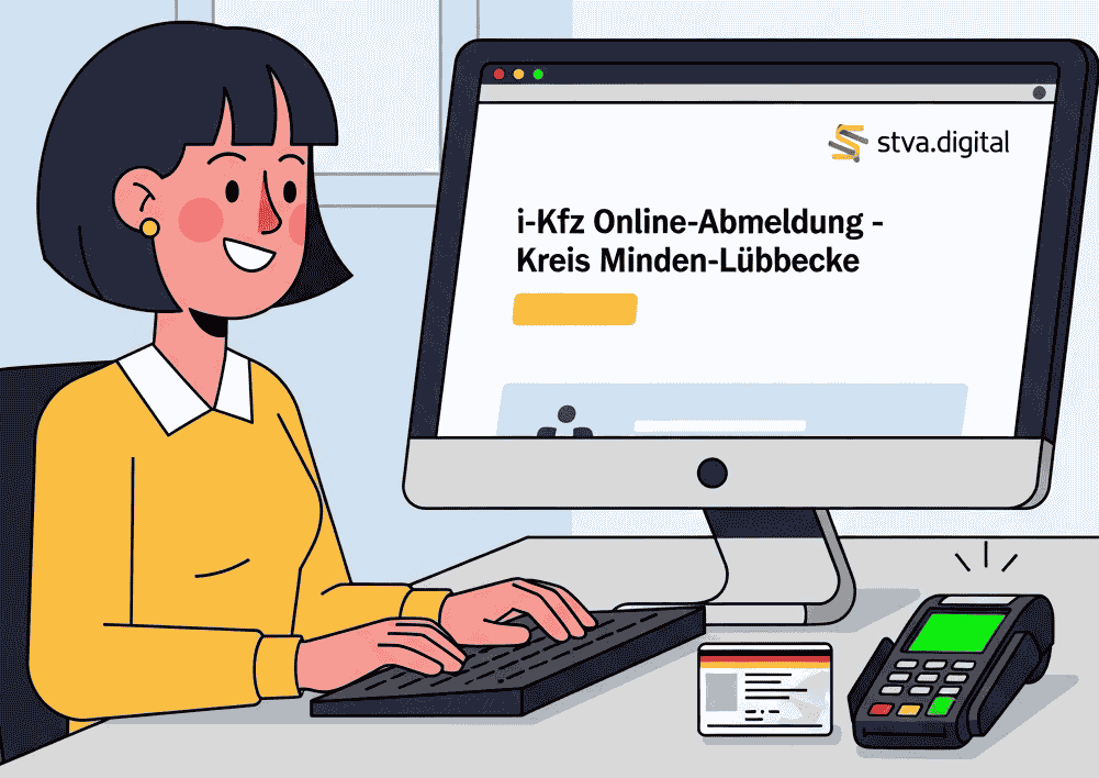 Online Abmeldung für Kreis Minden-Lübbecke