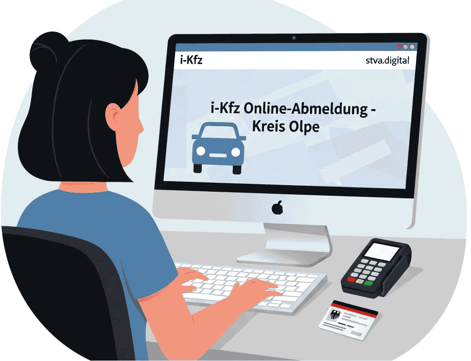 Online Abmeldung für Kreis Olpe