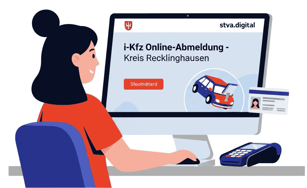Online Abmeldung für Kreis Recklinghausen