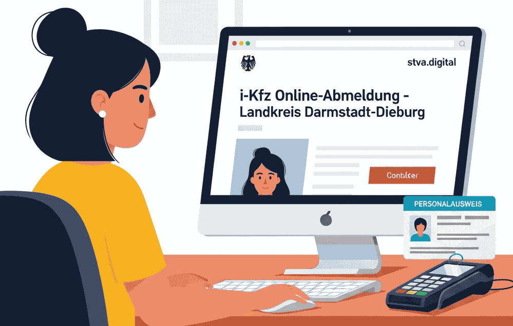 Online Abmeldung für Landkreis Darmstadt-Dieburg