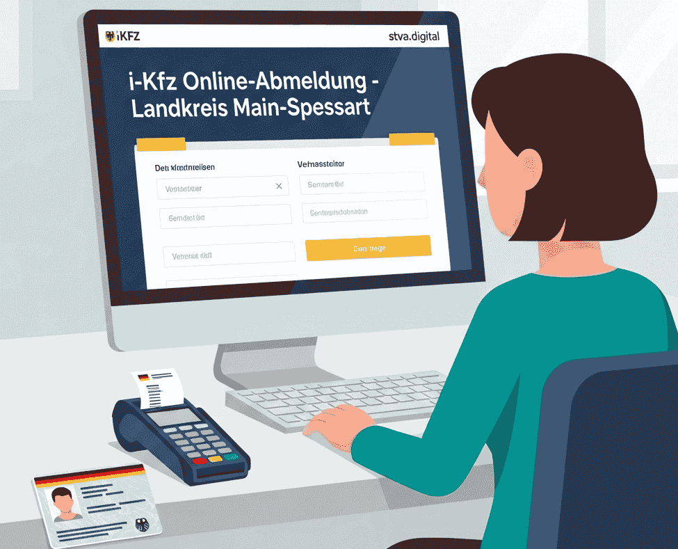 Online Abmeldung für Landkreis Main-Spessart
