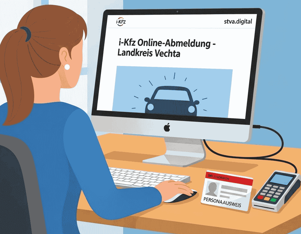 Online Abmeldung für Landkreis Vechta