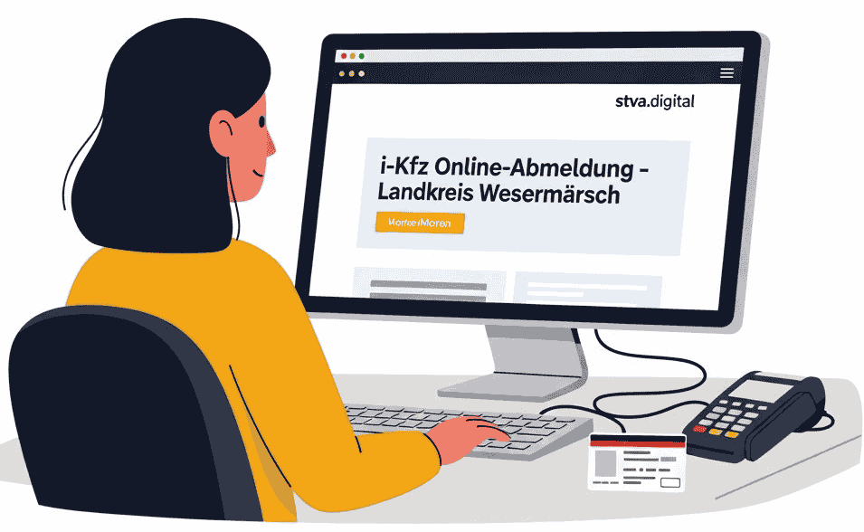 Online Abmeldung für Landkreis Wesermarsch