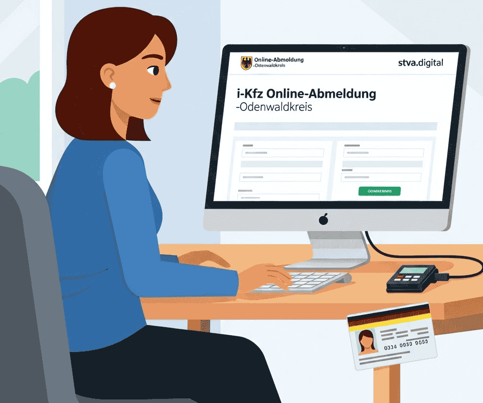 Online Abmeldung für Odenwaldkreis