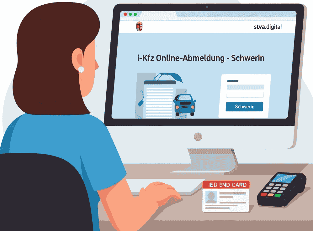 Online Abmeldung für Schwerin