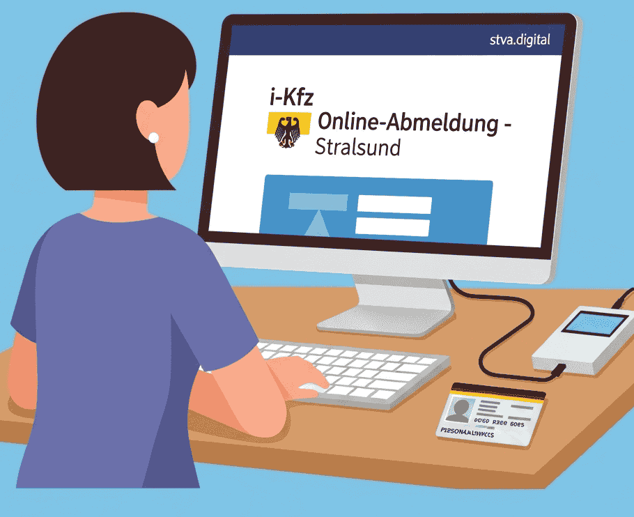 Online Abmeldung für Stralsund