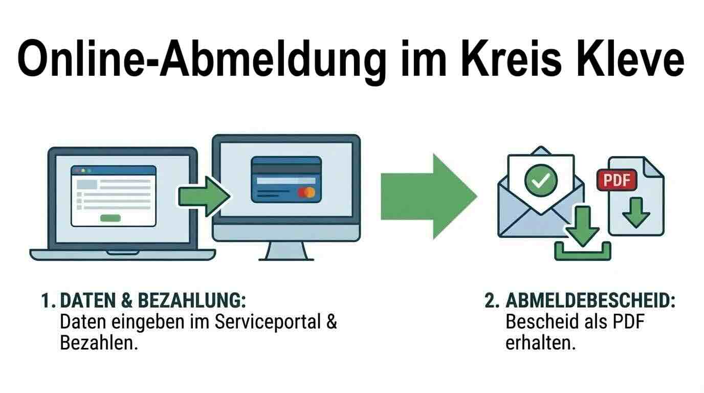 Online-Abmeldung im Kreis Kleve