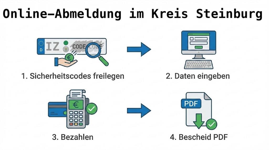 Online-Abmeldung im Kreis Steinburg