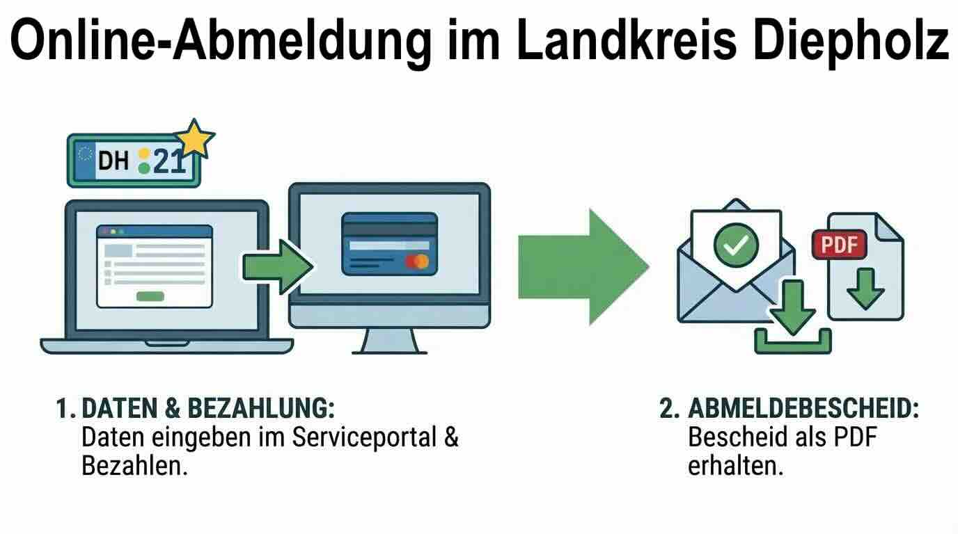 Online-Abmeldung im Landkreis Diepholz