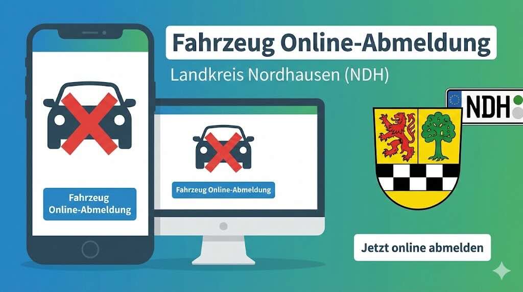 Online-Abmeldung im Landkreis Nordhausen