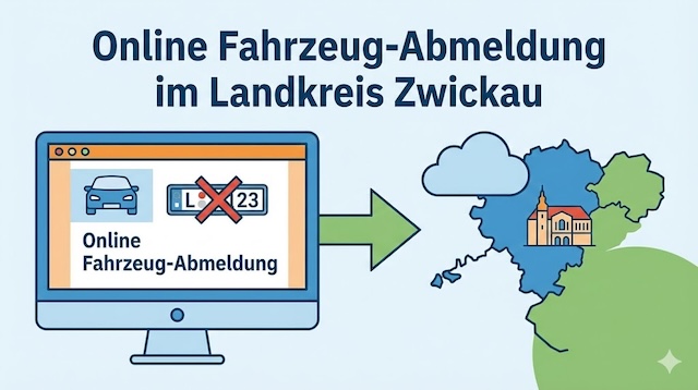 Online-Abmeldung im Landkreis Zwickau