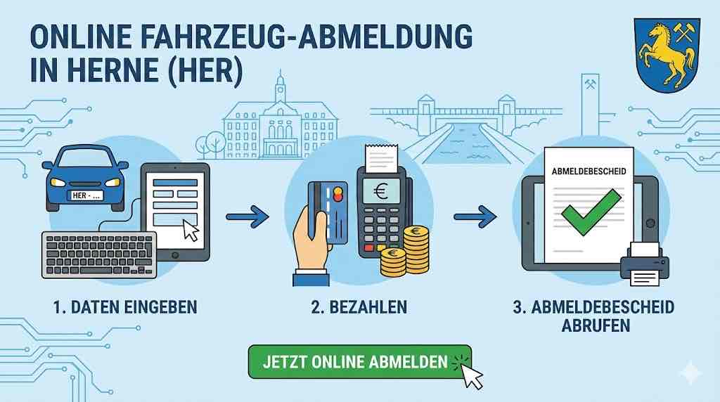 Online-Abmeldung in Herne