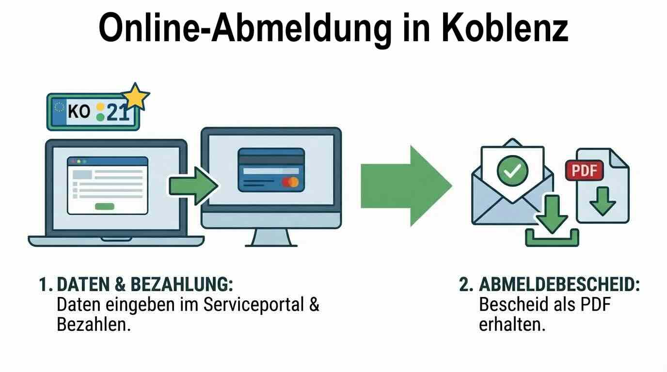 Online-Abmeldung in Koblenz