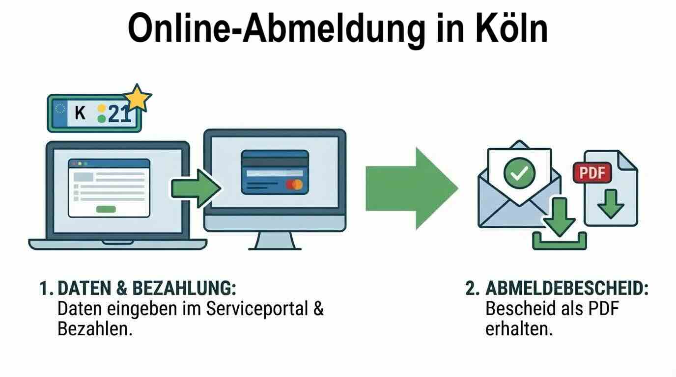 Online-Abmeldung in Köln