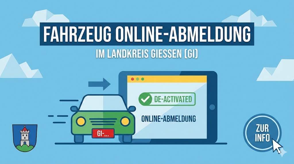 Online Abmeldung in Landkreis Gießen