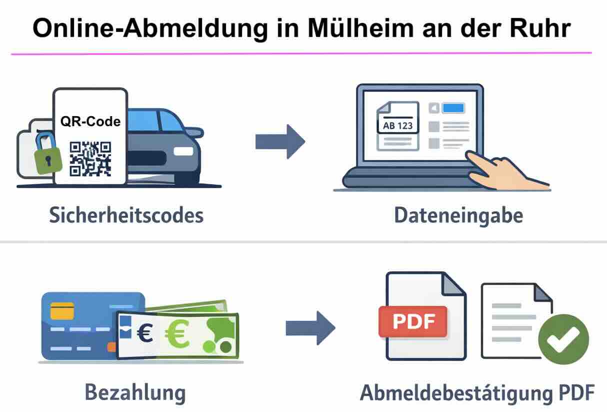 Online-Abmeldung in Mülheim an der Ruhr