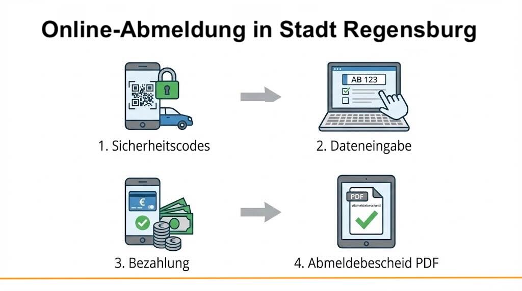 Online-Abmeldung in Stadt Regensburg