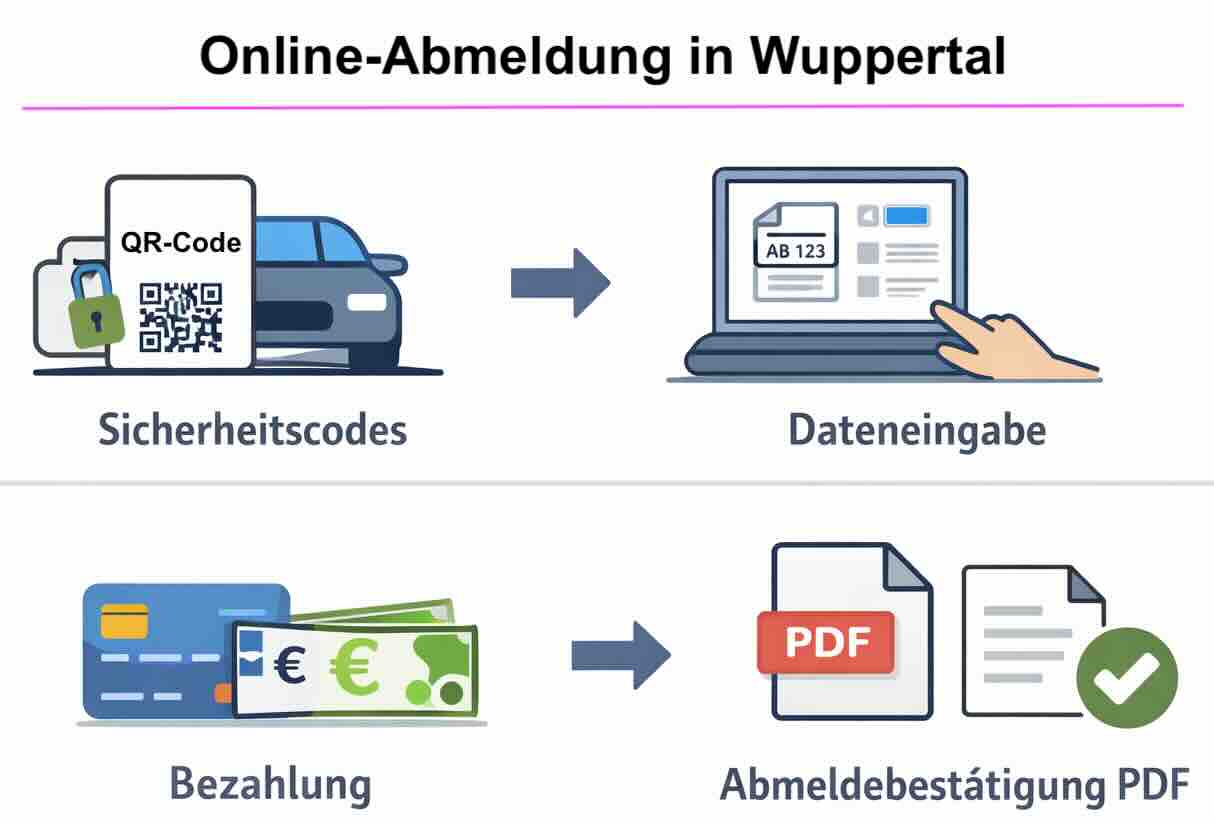 Online-Abmeldung in Wuppertal