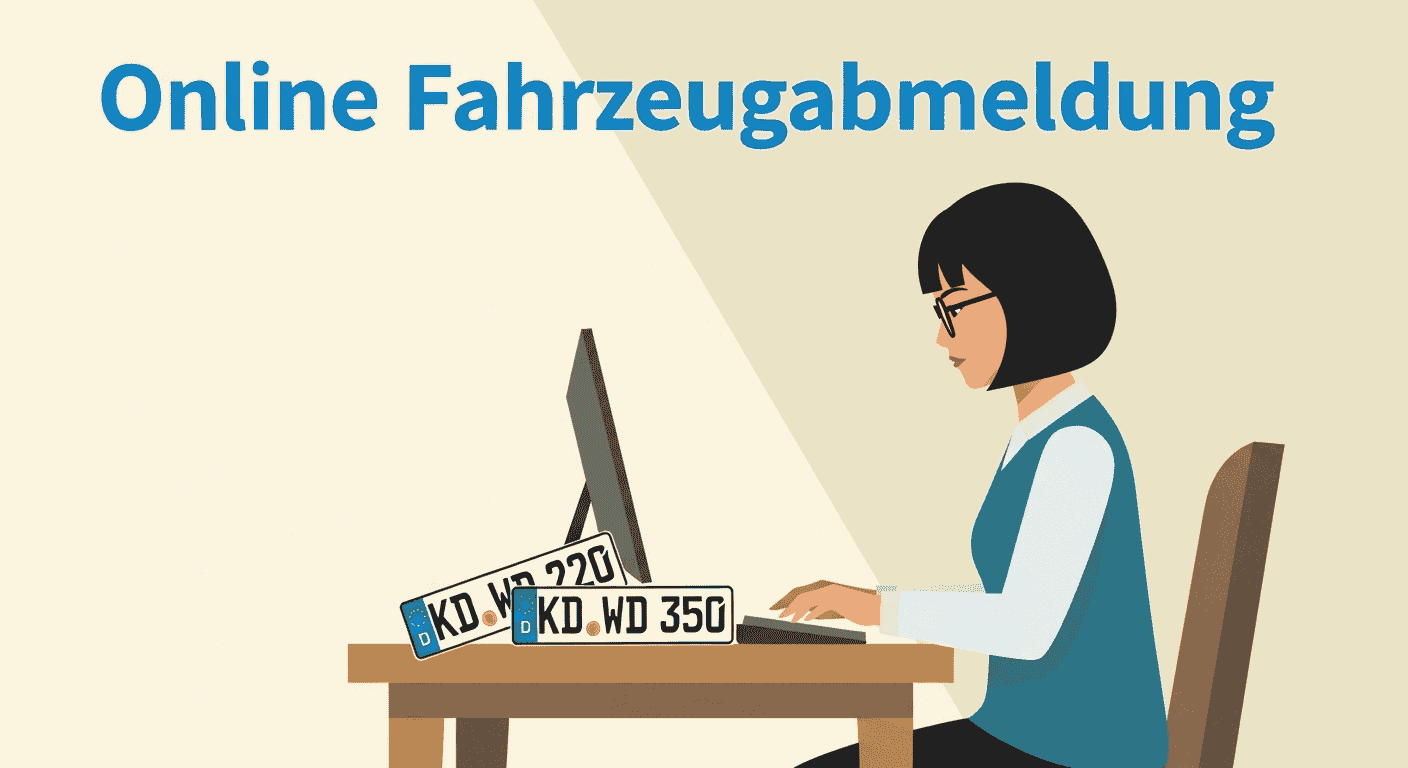 Online Fahrzeugabmeldung - jederzeit rund um die Uhr möglich