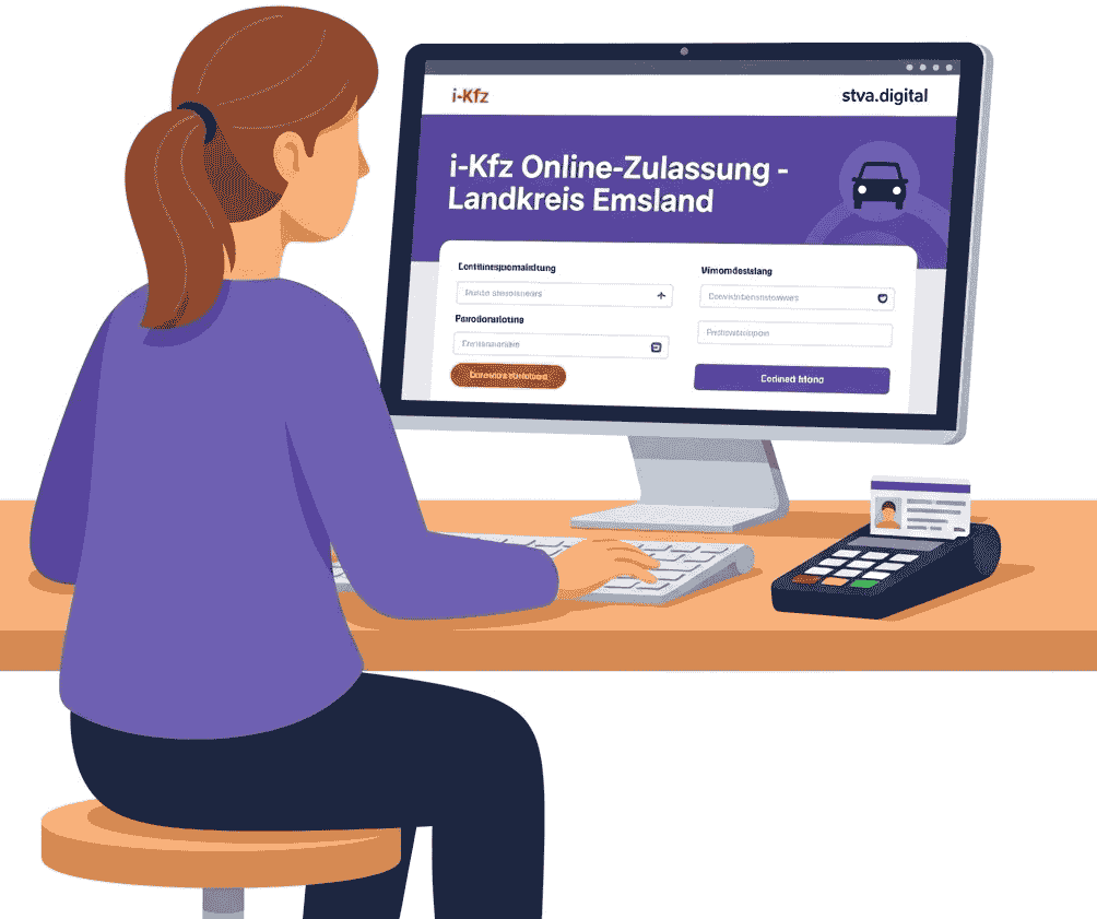 Online Zulassung für Landkreis Emsland