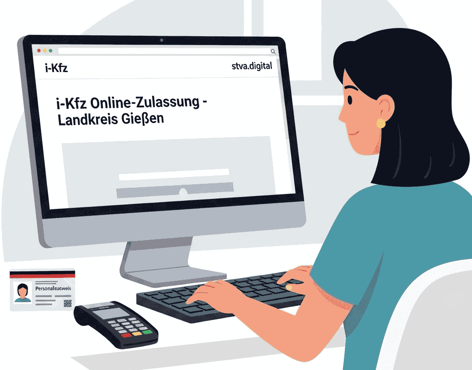 Online Zulassung für Landkreis Gießen