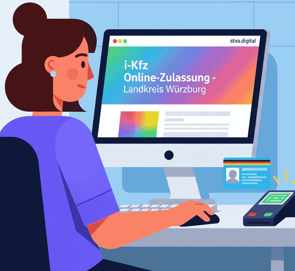 Online Zulassung für Landkreis Würzburg