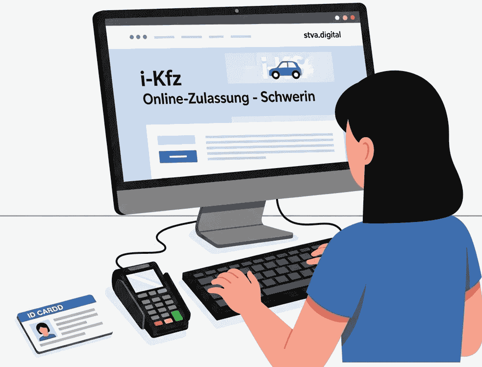 Online Zulassung für Schwerin