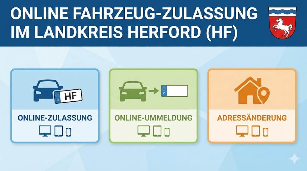 Online-Zulassung im Kreis Herford