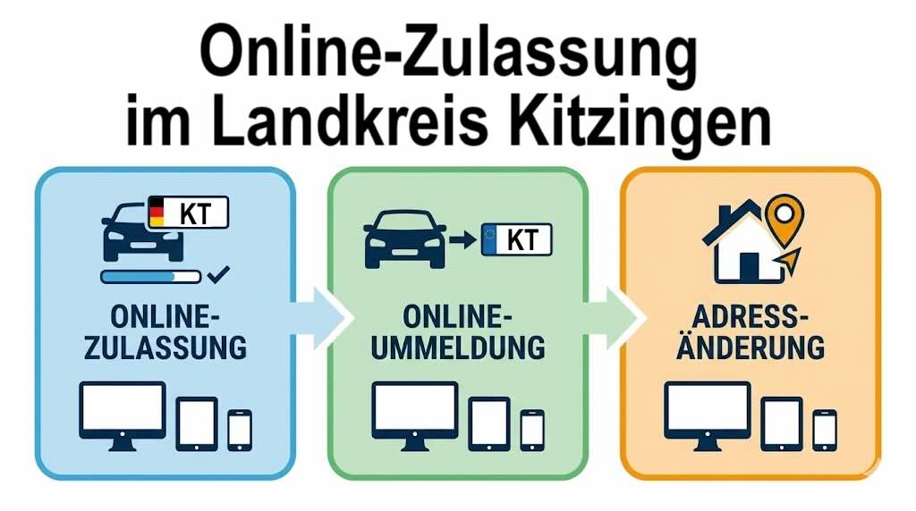 Online-Zulassung im Landkreis Kitzingen