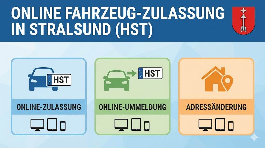 Online-Zulassung in Stralsund