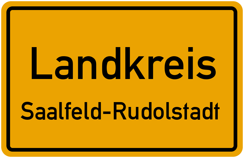 Landkreis Saalfeld-Rudolstadt