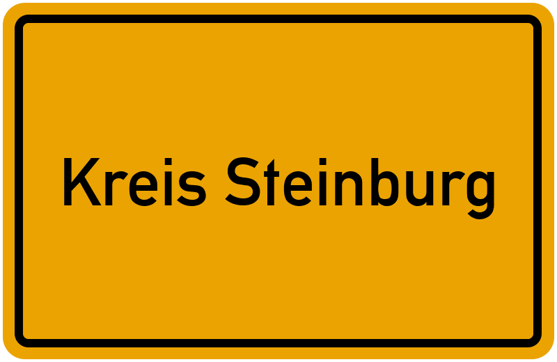 Ortsschld Kreis Steinburg