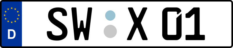 SW steht für Schweinfurt