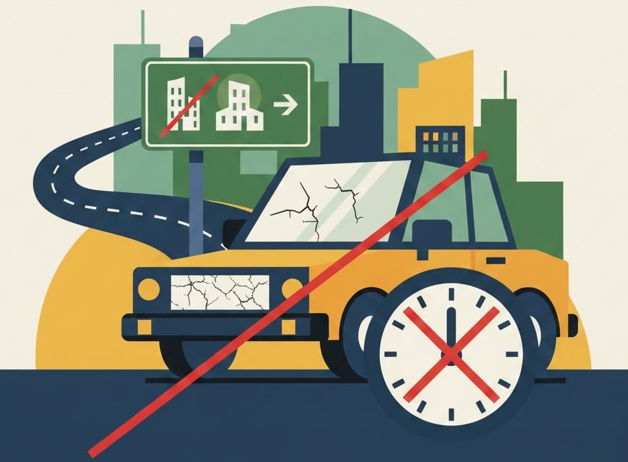 Unterlassene unverzügliche Beantragung eines neuen Kennzeichens nach Ortswechsel.