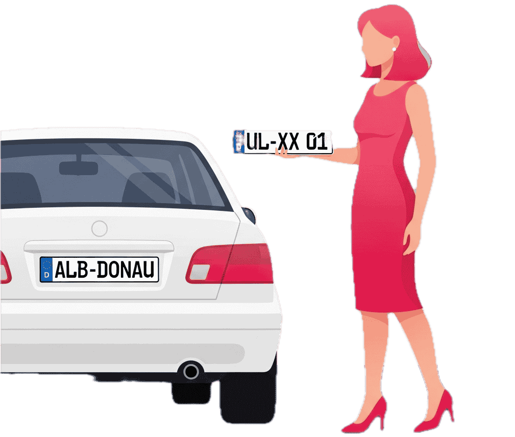 Wunschkennzeichen - Alb-Donau-Kreis