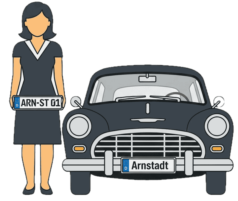 Wunschkennzeichen-Arnstadt