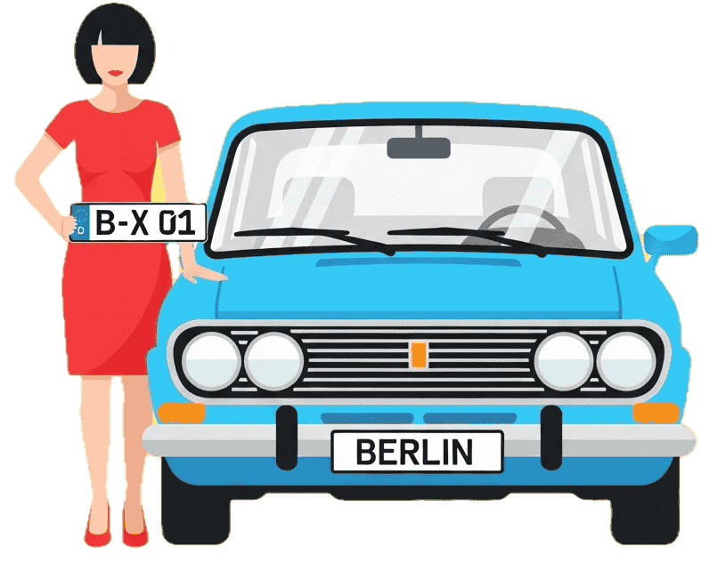 Wunschkennzeichen - Berlin