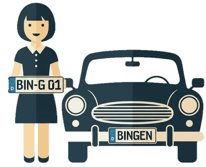 Wunschkennzeichen-Bingen